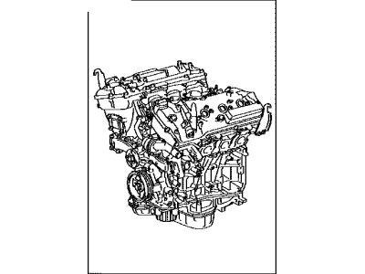 Toyota 19000-0P090 Engine