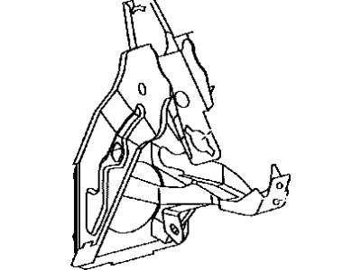 Toyota 55106-07060 Support Sub-Assembly, Brake Pedal
