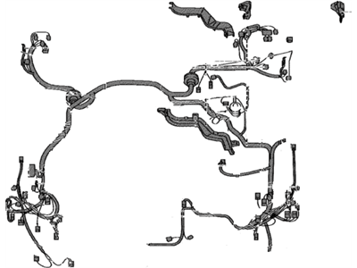 Toyota 82111-07600 Wire,  Engine Room Main