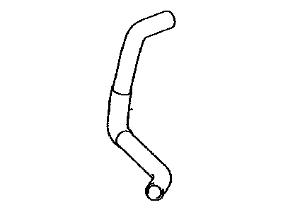 Toyota 16572-AD011 Hose,  Radiator,  NO.2