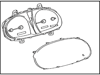Toyota Avalon Instrument Cluster - 83800-07240
