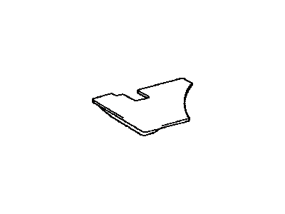 Toyota 58562-AC010 Silencer,  Front Floor,  NO.2