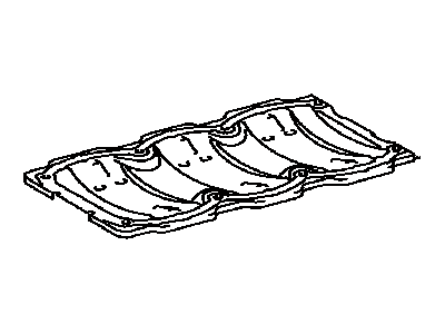 Toyota 12121-31070 Plate,  Oil Pan Baffle,  NO.1