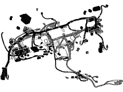 Toyota 82142-07080 Wire,  Instrument Panel,  NO.2