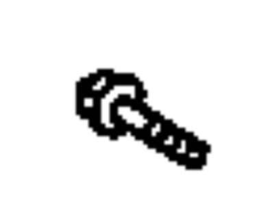 Toyota 91632-B0614 Bolt, With Washer