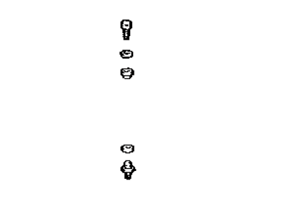 Toyota 65909-0W010 Bolt Set,  NO.1 Bow