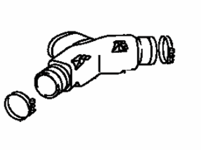 Toyota 52810-42010 Duct Assembly, Quarter Vent