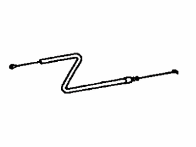 Toyota 55908-42020 Cable Sub-Assembly, Air Inlet Damper Control