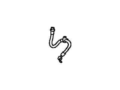 Toyota 90947-02989 Hose, Flexible(For Front)