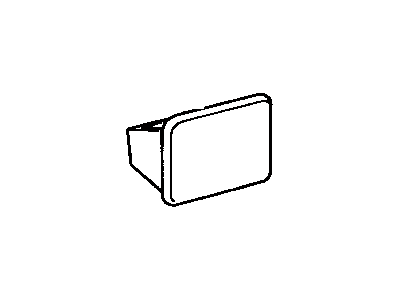 Toyota 74109-20080-P0 Receptacle Assy,  Rear Ash