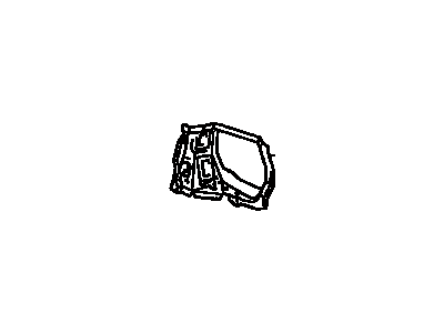 Toyota 53212-42010 Support Sub-Assembly, Radiator, Driver Side