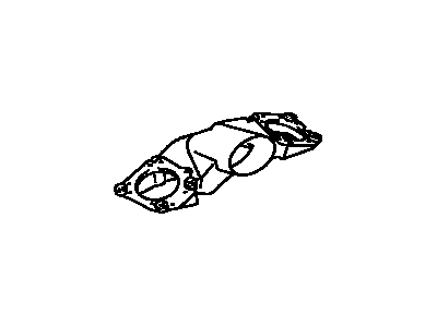 Toyota 62950-42011 Duct Assembly, Quarter Vent, Passenger Side