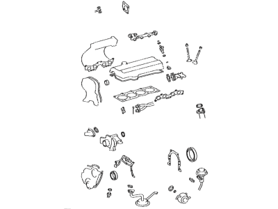Toyota 04111-74592 Overhaul Gasket Set