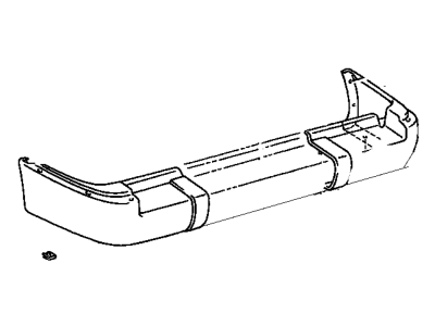 Toyota 52107-60130 Bumper