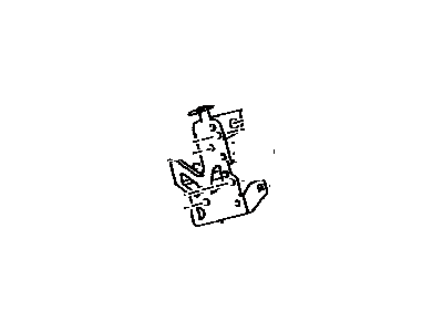 Toyota 86211-42050 Bracket,  Radio,  NO.1