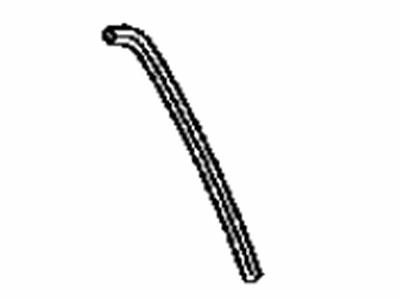 Toyota 75573-42040 Moulding,  Back Window,  Outside