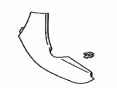 Toyota 58833-42010 Garnish,  Console Upper Panel,  NO.1
