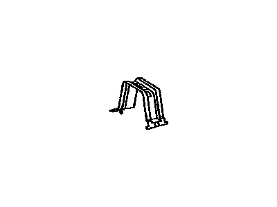 Toyota 58114-42041 Reinforcement,  Front Floor Panel