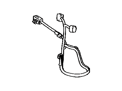 Toyota 89746-42020 Harness, Electrical Key Wire