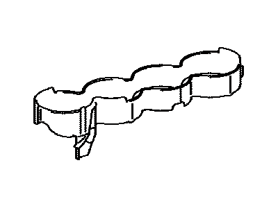 Toyota 11445-28020 Spacer,  Cylinder Block Water Jacket