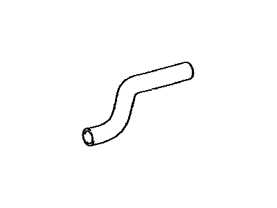 Toyota 16572-36040 Hose,  Radiator,  NO.2