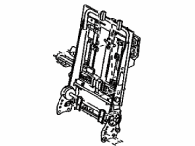 Toyota 71018-42110 Frame Sub-Assembly, Rear Seat Back, Driver Side