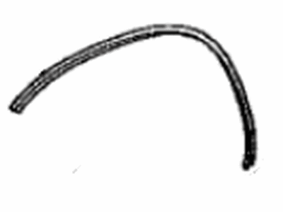 Toyota 53851-42220 Pad,  Front Wheel Opening Extension,  NO.1
