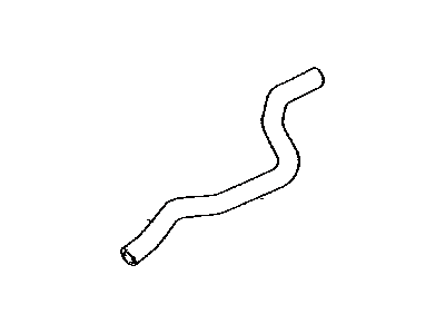 87209-42110 Toyota Hose, Heater Water, Inlet A Illustration 1 of 1