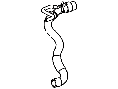 Toyota 16057-36021 Hose Sub-Assy,  Radiator