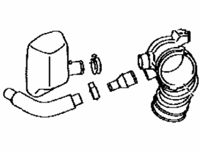 Toyota 17880-28240 Hose Assy,  Air Cleaner