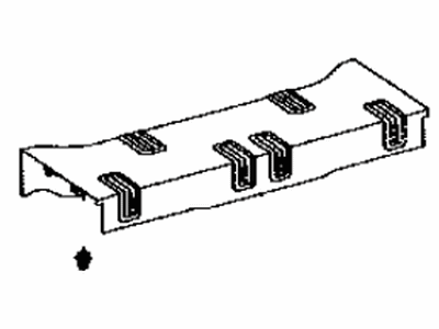 Toyota 58577-42020-B0 Plate,  Rear Floor Mat Support Side,  NO.1