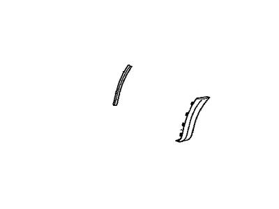 Toyota 52102-42080-C0 Extension,  Front Bumper,  RH