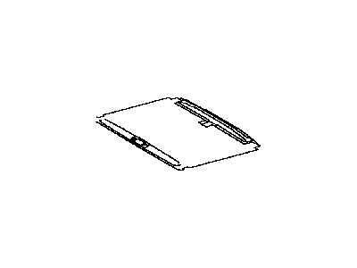 Toyota 63306-42040-B0 Trim Sub-Assembly, Sunshade