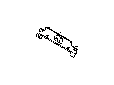 Toyota 79957-42020-B1 Cover,  Rear Seat Rear Bracket,  RH