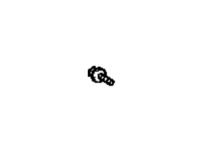 Toyota 91631-J0612 Bolt, With Washer