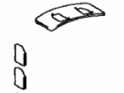 Toyota 55358-42052 Cushion, Instrument Panel