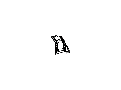 Toyota 61067-42010 Extension Sub-Assy,  Quarter Panel,  Inner Rear RH