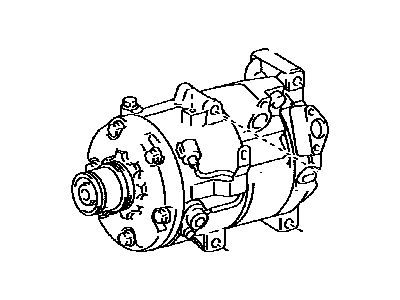 Toyota 88320-42120 Compressor Assy,  Cooler