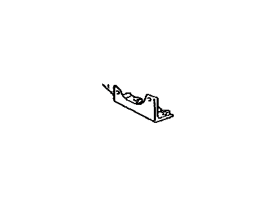 Toyota 77753-42020 Bracket,  Charcoal Canister,  NO.3