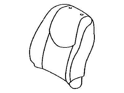 Toyota 71074-42193-B5 Cover, Front Seat Back, Driver Side(For Separate Type)