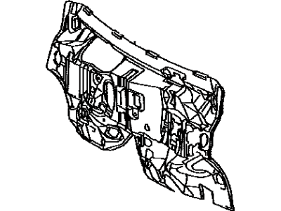 Toyota 55210-42120 Insulator Assy,  Dash Panel
