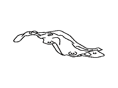 Toyota 12121-36030 Plate,  Oil Pan Baffle,  NO.1