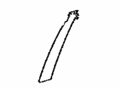 Toyota 75923-42010 Tape,  Black Out,  NO.2 RH