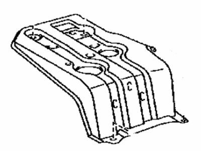 Toyota 74411-42040 Bracket, Battery, Front