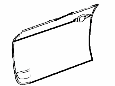 Toyota 67111-42050 Panel,  Front Door,  Outer RH