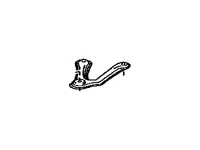 Toyota 52257-42010 Brace,  Front Suspension Member,  Rear RH