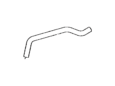 Toyota 16283-36010 Hose,  Water By-Pass,  NO.6