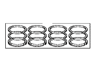 Toyota 13011-28160 Ring Set,  Piston