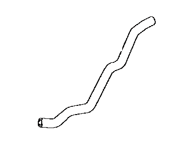 87209-42070 Toyota Hose, Heater Water, Outlet A Illustration 1 of 1