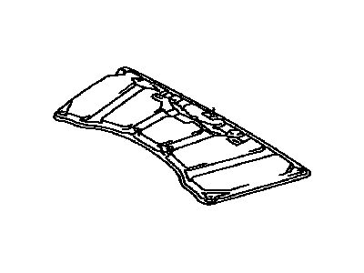 Toyota 53341-42070 Insulator,  Hood